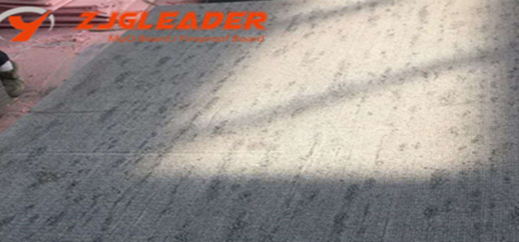 Custom Indoor Pipe Protection Gray Magnesium Oxide Board